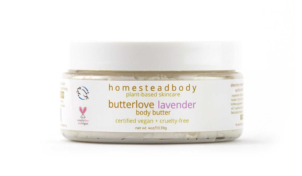 butterlove organic body butter lavender | homestead body