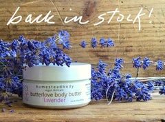 butterlove organic body butter lavender - organic shea body butter
