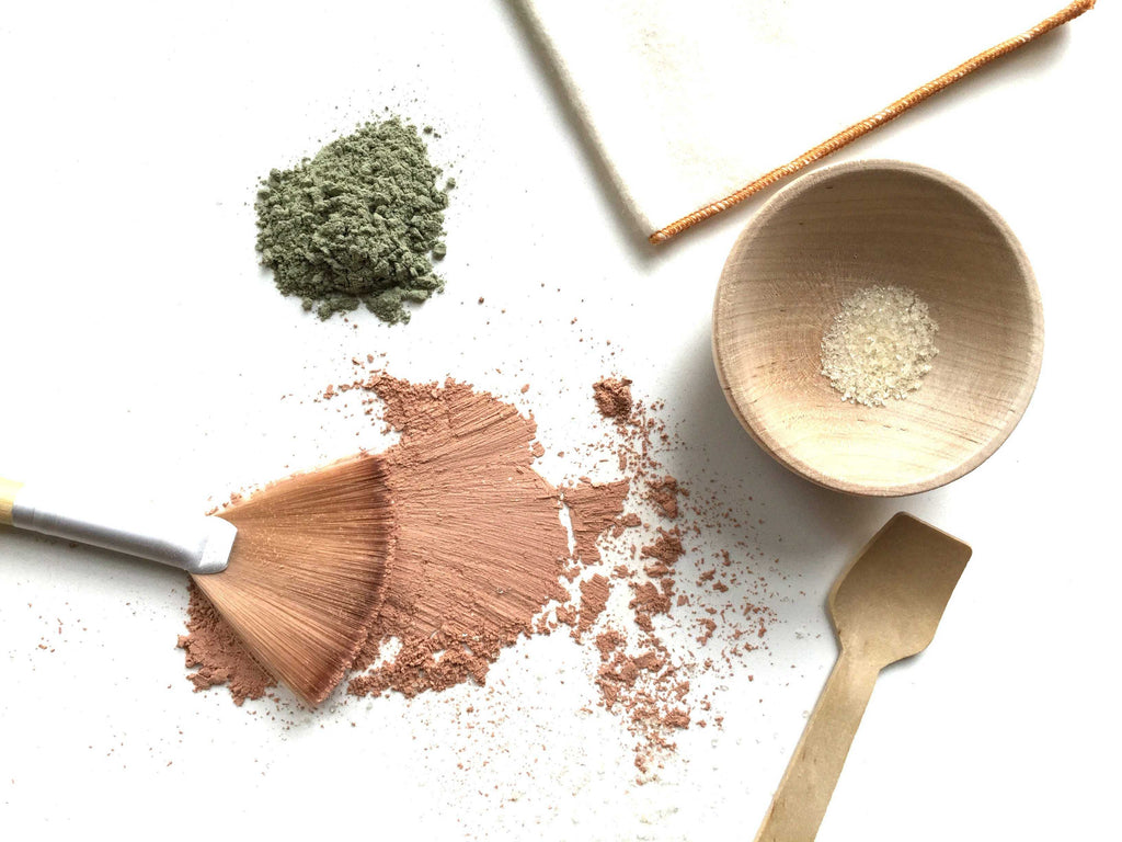 french pink clay exfoliant | homestead body