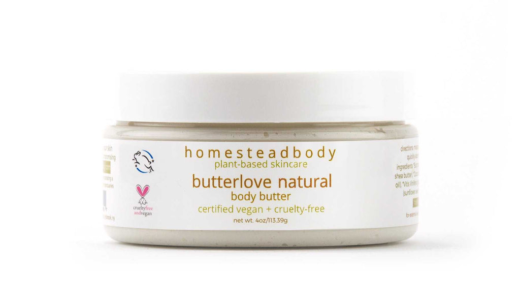 butterlove organic body butter natural | homesteadbody