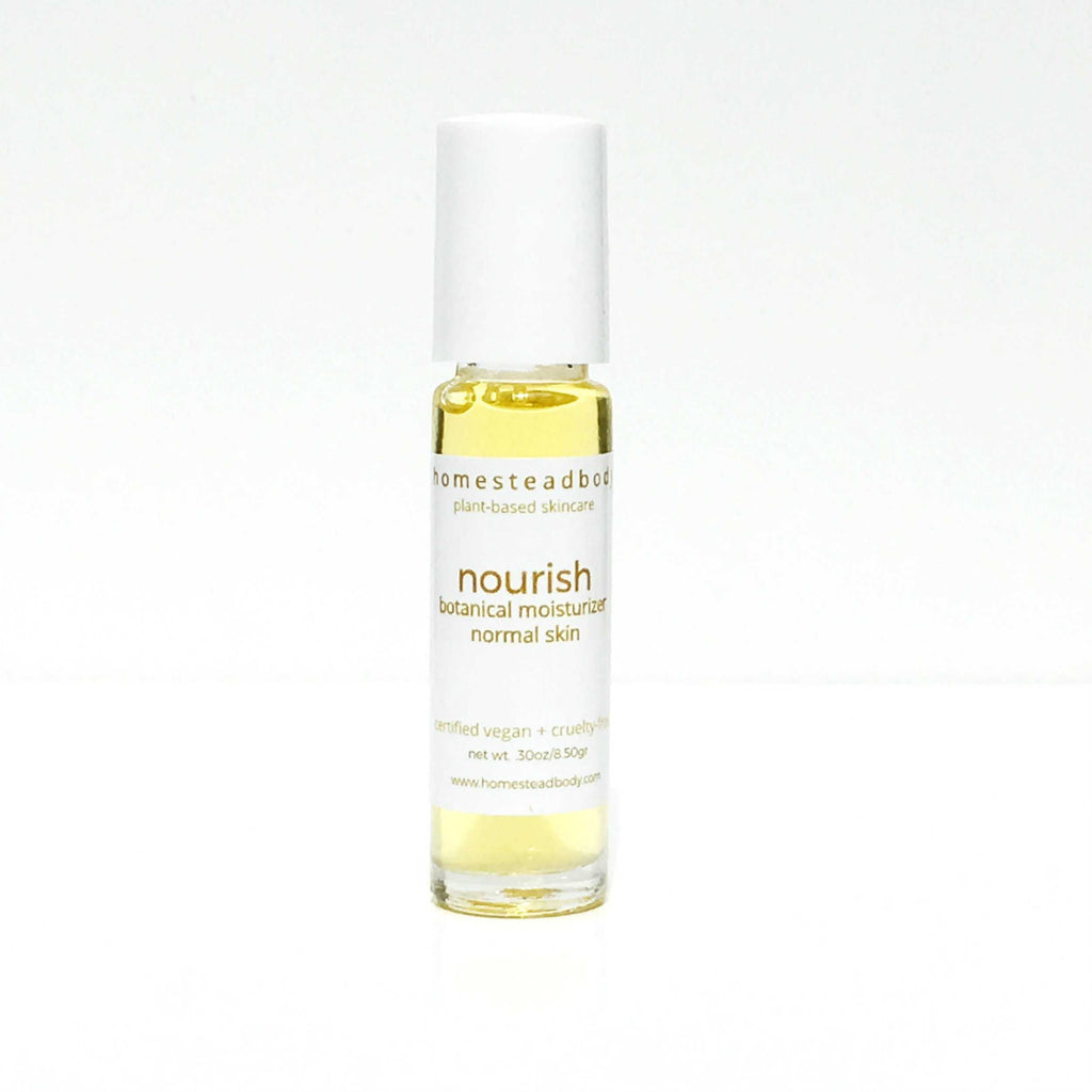 nourish organic face oil | homestead body