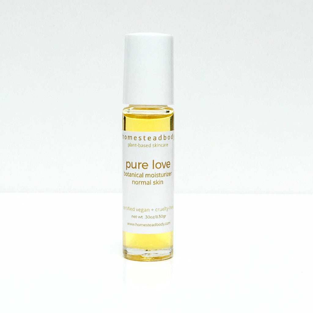 pure love organic face oil | homestead body