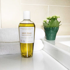 skin love body oil | homestead body organic skincare products